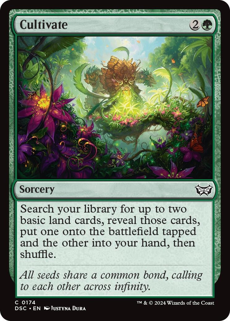 Image for Cultivate (174) (Duskmourn: House of Horror) - Magic: The Gathering