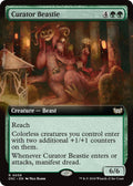 Image for Curator Beastie (Extended Art) (58) (Duskmourn: House of Horror) - Magic: The Gathering