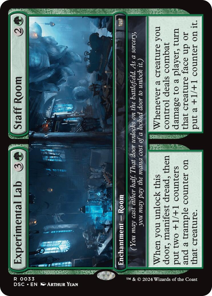 Image for Experimental Lab // Staff Room (33) (Duskmourn: House of Horror) - Magic: The Gathering
