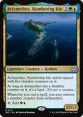 Image for Arixmethes, Slumbering Isle (211) (Duskmourn: House of Horror) - Magic: The Gathering