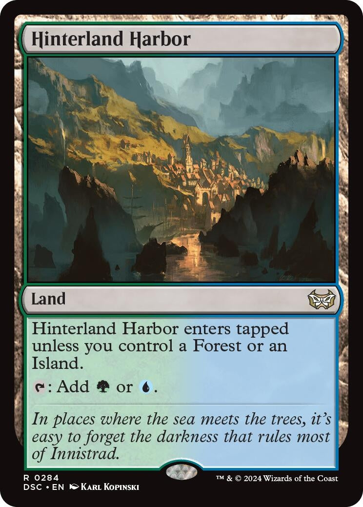 Image for Hinterland Harbor (284) (Duskmourn: House of Horror) - Magic: The Gathering