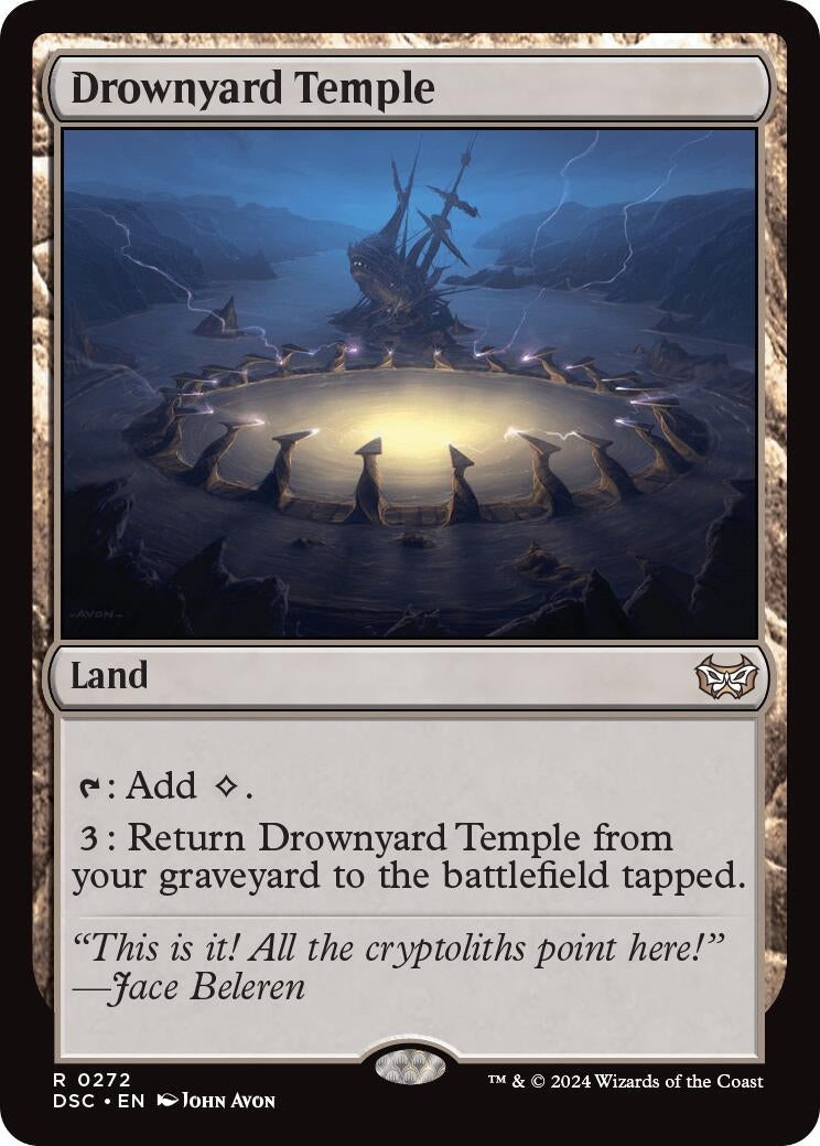 Image for Drownyard Temple (272) (Duskmourn: House of Horror) - Magic: The Gathering