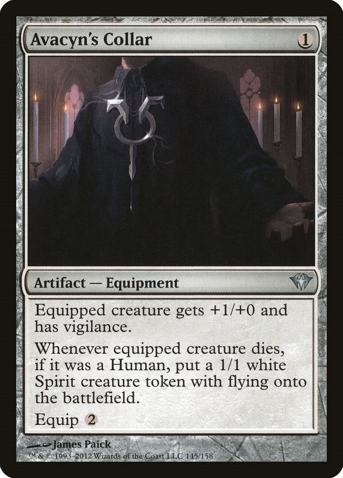 Image for Avacyn's Collar (145) (Dark Ascension) - Magic: The Gathering
