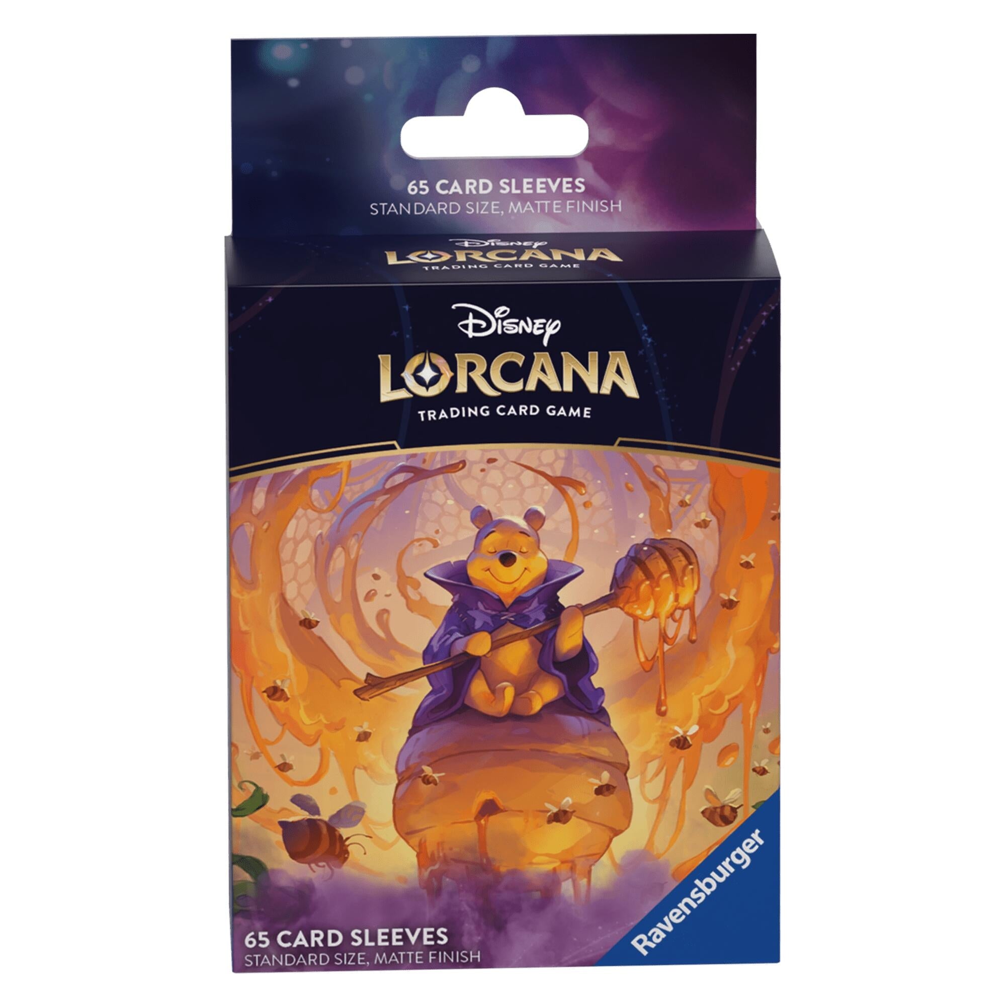 Image for Disney Lorcana Card Sleeves - Winnie the Pooh - Hunny Wizard (65-Pack) - Card Sleeves
