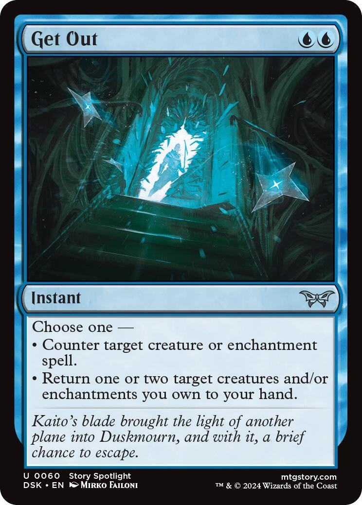 Image for Get Out (60) (Duskmourn: House of Horror) - Magic: The Gathering