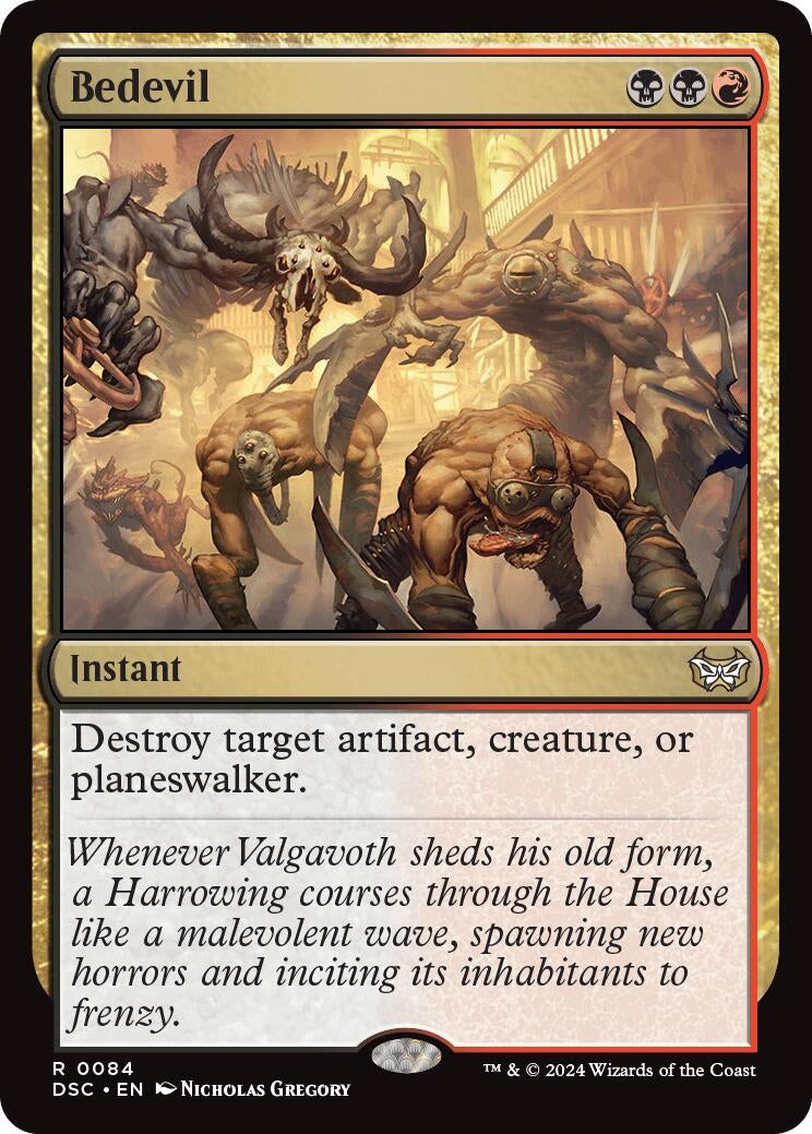 Image for Bedevil (84) (Duskmourn: House of Horror) - Magic: The Gathering