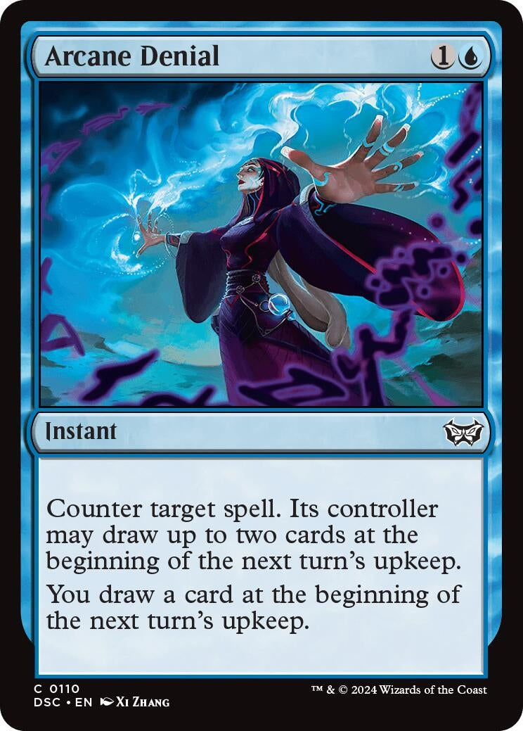 Image for Arcane Denial (110) (Duskmourn: House of Horror) - Magic: The Gathering