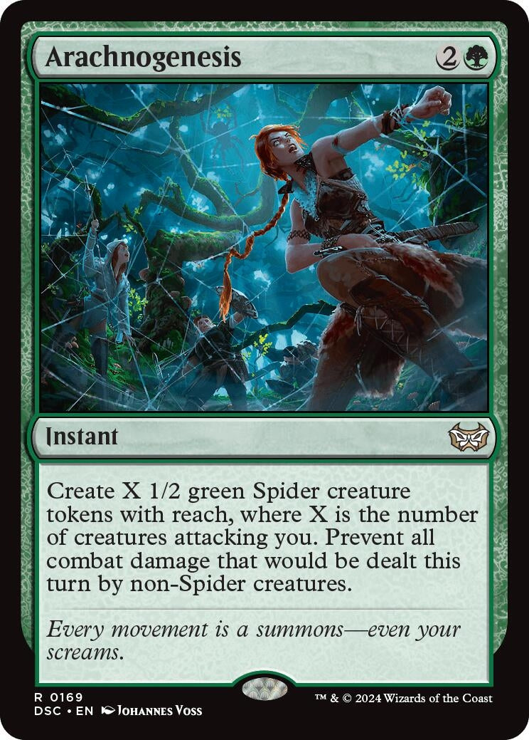Image for Arachnogenesis (169) (Duskmourn: House of Horror) - Magic: The Gathering