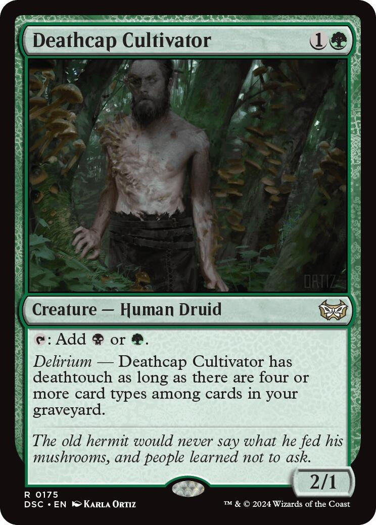 Image for Deathcap Cultivator (175) (Duskmourn: House of Horror) - Magic: The Gathering