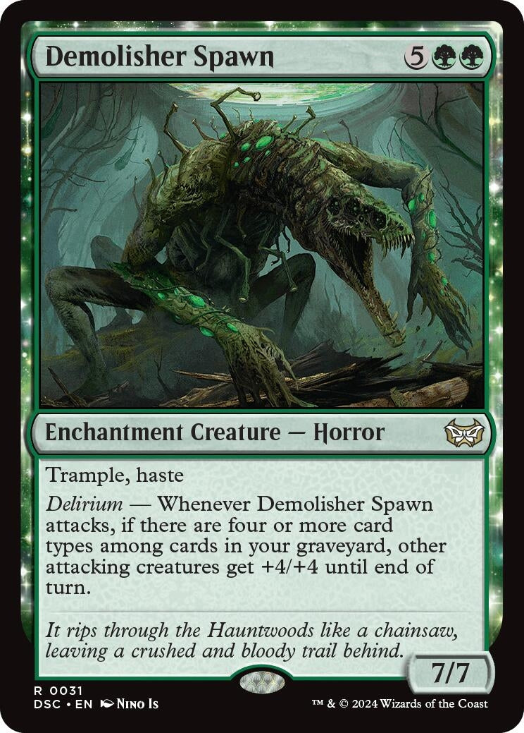 Image for Demolisher Spawn (31) (Duskmourn: House of Horror) - Magic: The Gathering