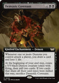 Image for Demonic Covenant (Extended Art) (49) (Duskmourn: House of Horror) - Magic: The Gathering