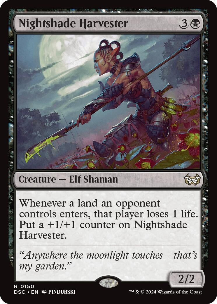 Image for Nightshade Harvester (150) (Duskmourn: House of Horror) - Magic: The Gathering