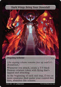 Image for Dark Wings Bring Your Downfall (Full Art) (332) (Duskmourn) - Magic: The Gathering