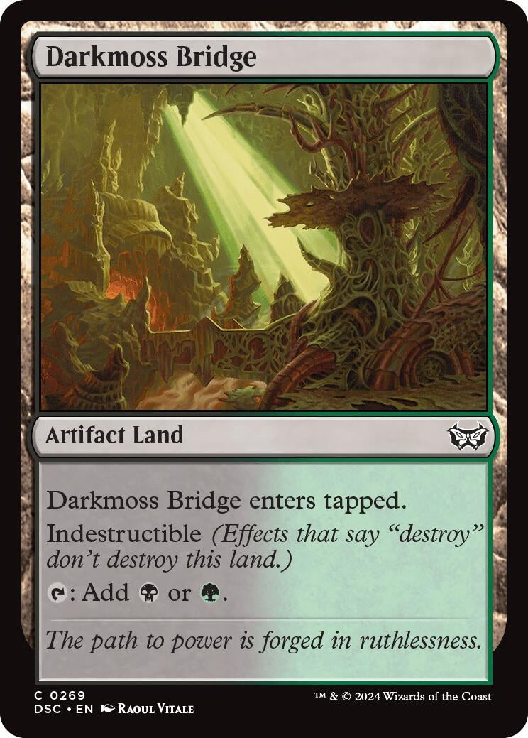 Image for Darkmoss Bridge (269) (Duskmourn: House of Horror) - Magic: The Gathering