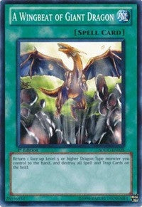 Image for A Wingbeat of Giant Dragon (SDDC-EN028) (SDDC) - YuGiOh