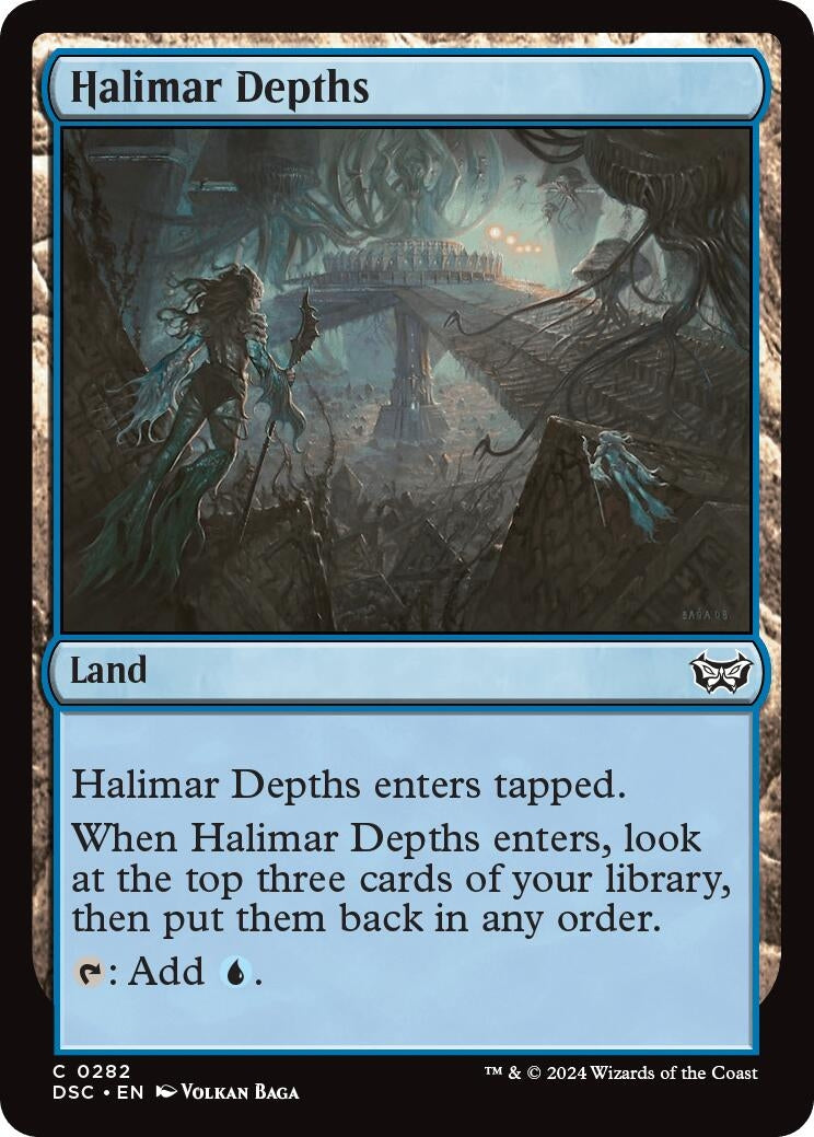 Image for Halimar Depths (282) (Duskmourn: House of Horror) - Magic: The Gathering