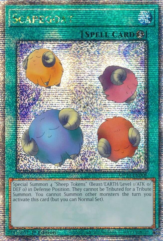 Image for Scapegoat (Quarter Century Secret Rare) (MP24-EN008) - YuGiOh