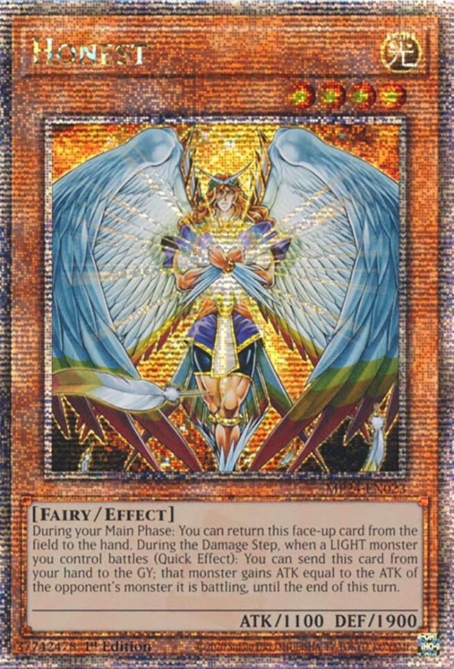 Image for Honest (Quarter Century Secret Rare) (MP24-EN023) - YuGiOh