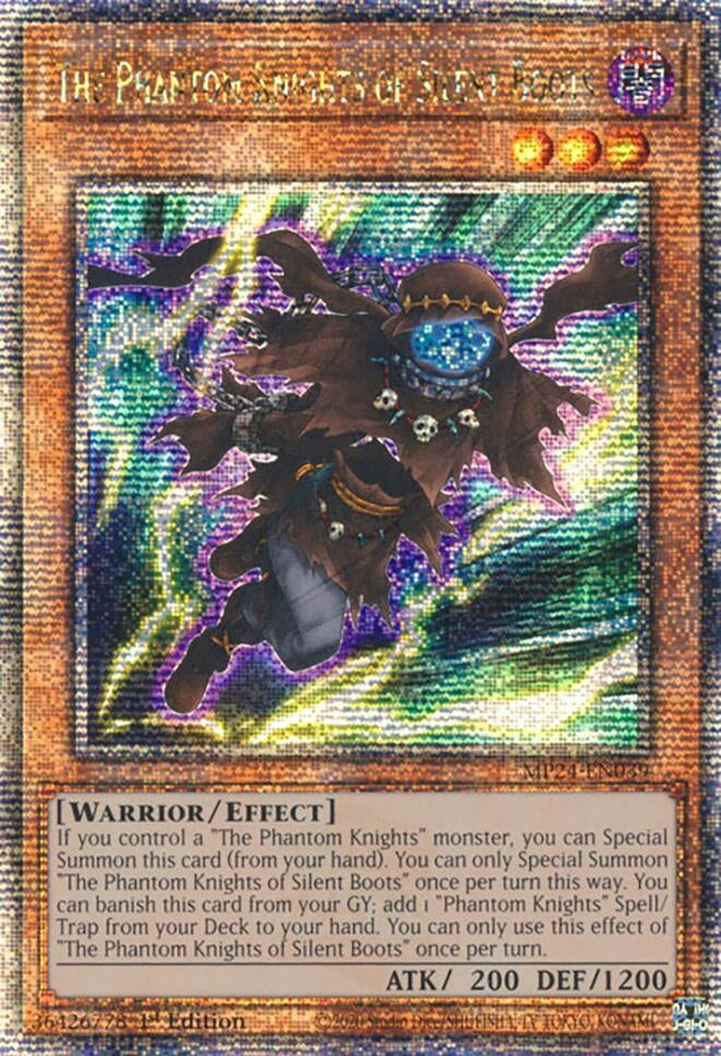 Image for The Phantom Knights of Silent Boots (Quarter Century Secret Rare) (MP24-EN039) - YuGiOh