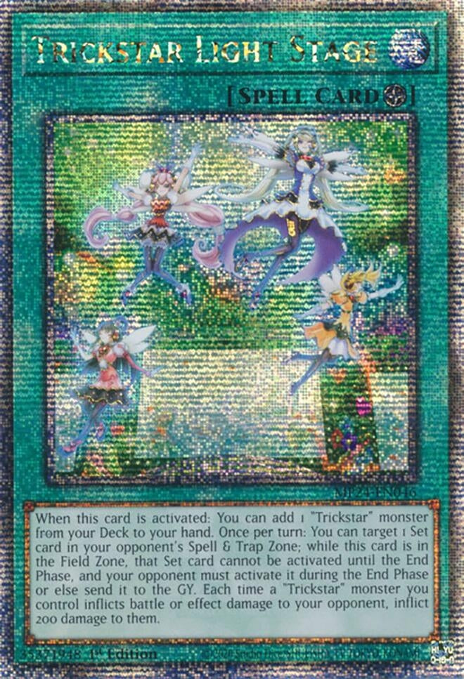 Image for Trickstar Light Stage (Quarter Century Secret Rare) (MP24-EN046) - YuGiOh