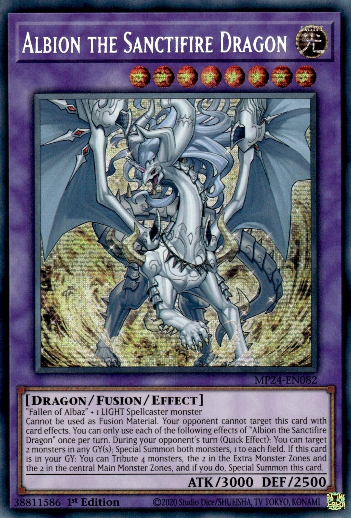 Albion the Sanctifire Dragon (MP24-EN082)