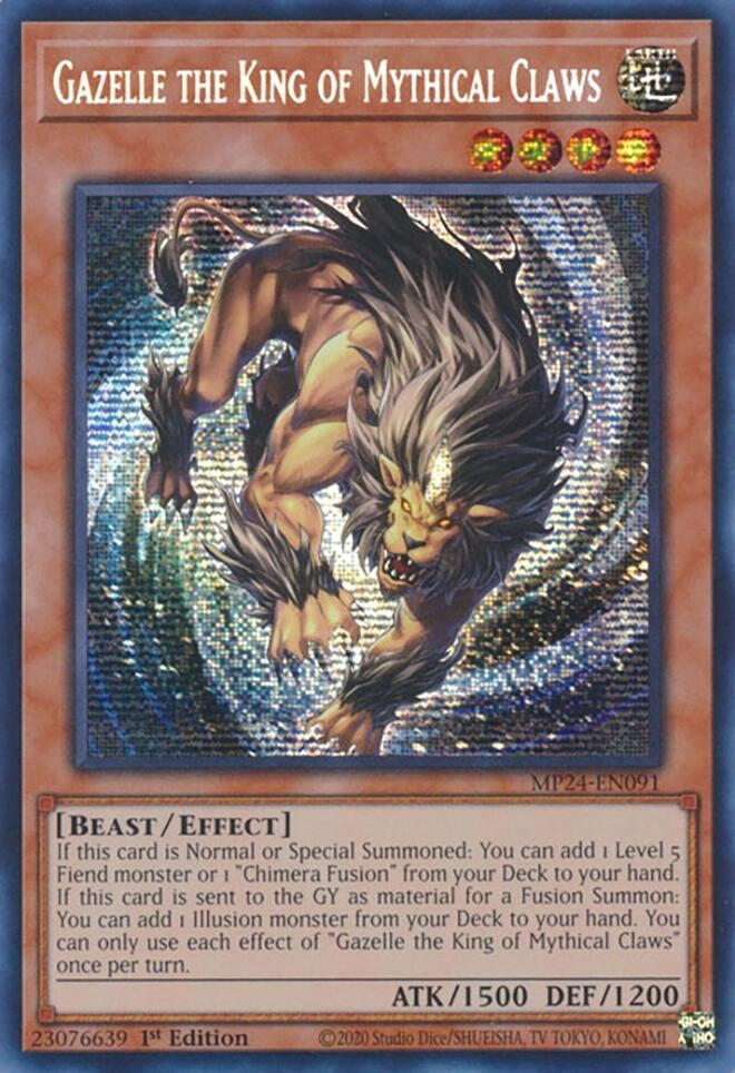 Gazelle the King of Mythical Claws (MP24-EN091)
