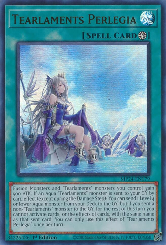 Image for Tearlaments Perlegia (MP24-EN179) - YuGiOh
