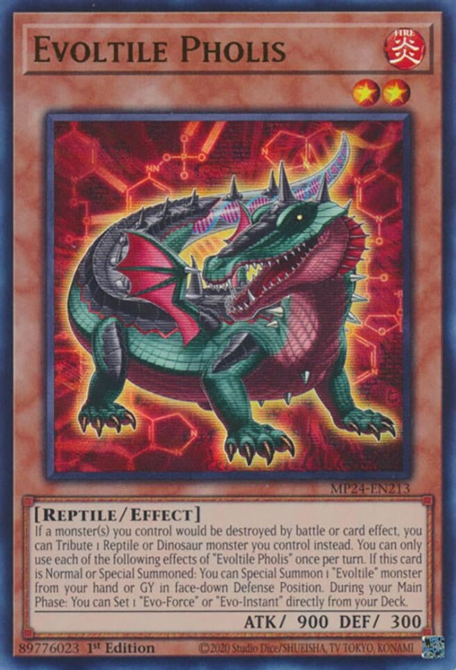 Image for Evoltile Pholis (MP24-EN213) - YuGiOh