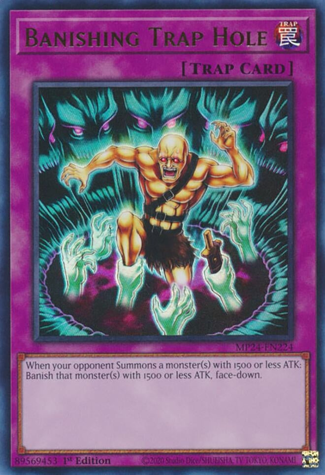 Image for Banishing Trap Hole (MP24-EN224) - YuGiOh