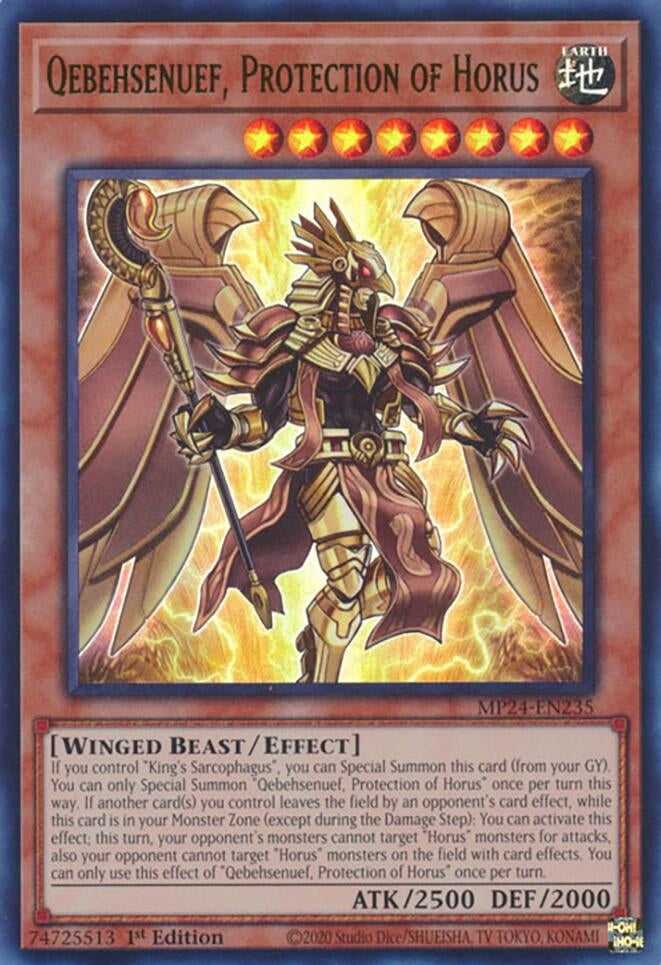 Image for Qebehsenuef, Protection of Horus (MP24-EN235) - YuGiOh