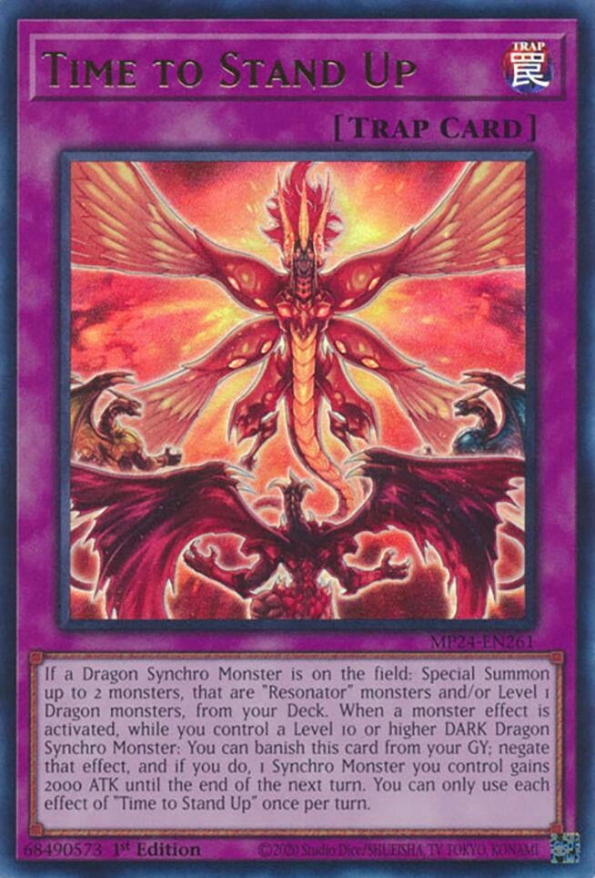 Image for Time to Stand Up (MP24-EN261) - YuGiOh