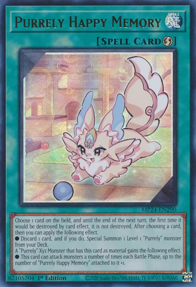 Image for Purrely Happy Memory (MP24-EN290) - YuGiOh
