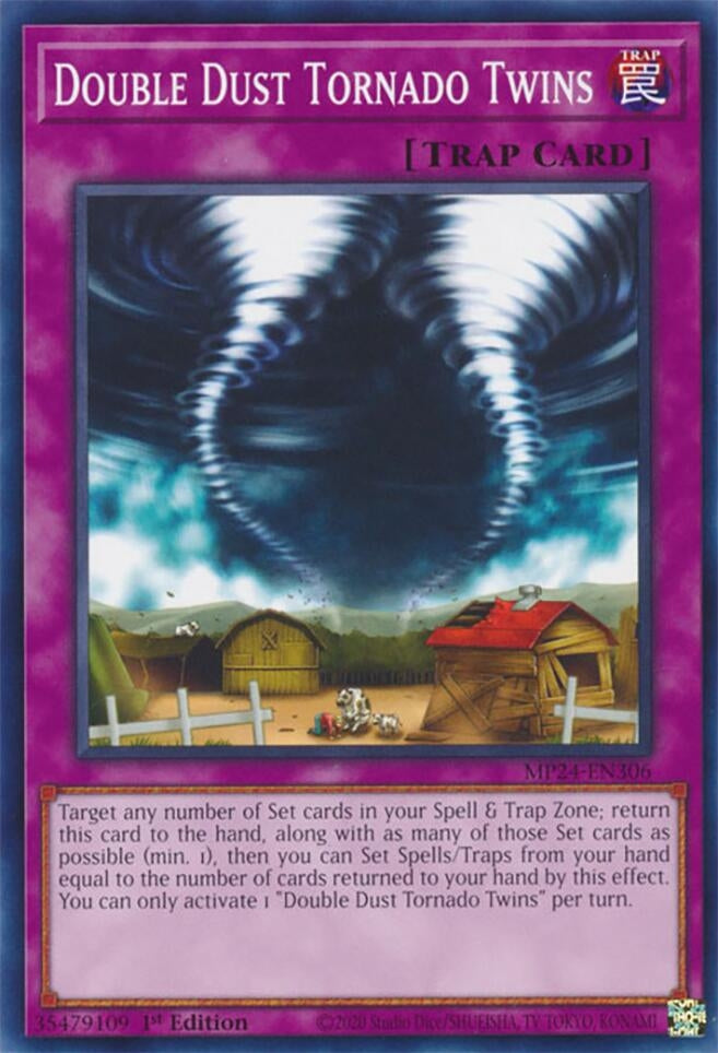 Image for Double Dust Tornado Twins (MP24-EN306) - YuGiOh