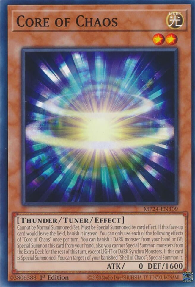 Image for Core of Chaos (MP24-EN309) - YuGiOh