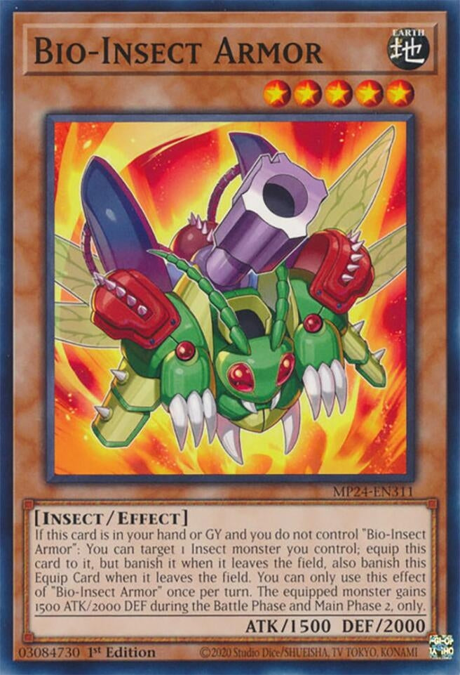 Image for Bio-Insect Armor (MP24-EN311) - YuGiOh