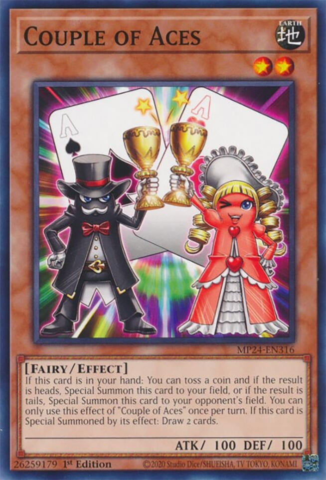 Image for Couple of Aces (MP24-EN316) - YuGiOh