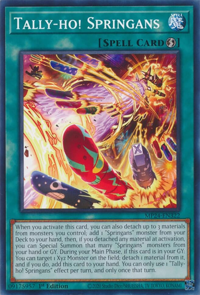 Image for Tally-ho! Springans (MP24-EN322) - YuGiOh