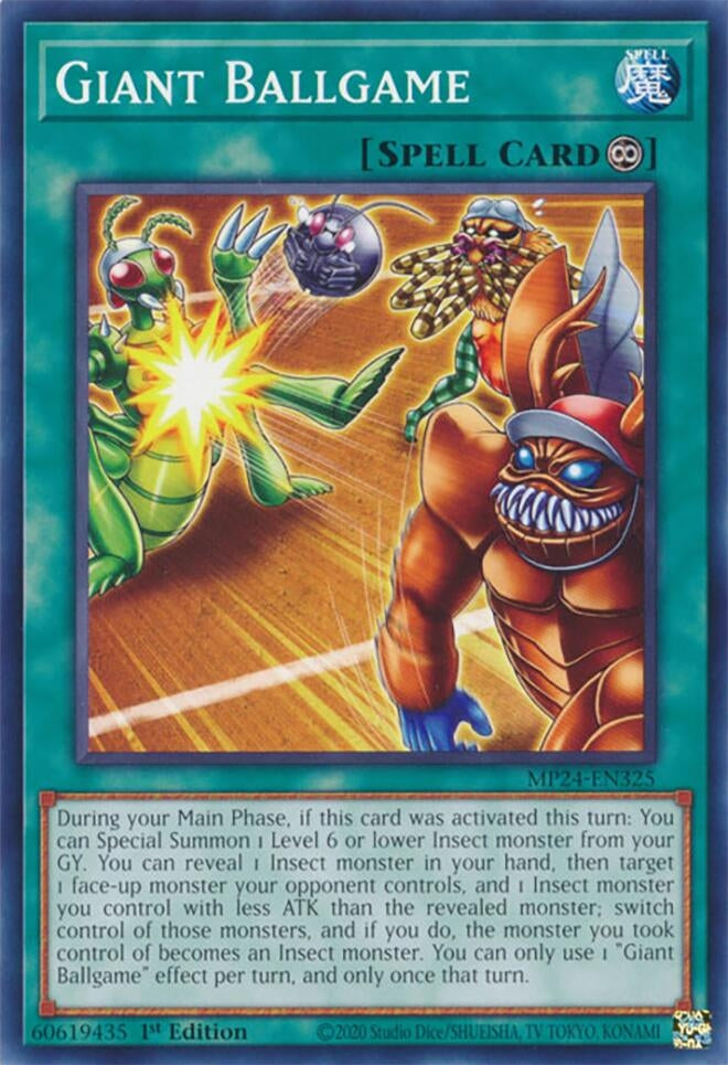 Image for Giant Ballgame (MP24-EN325) - YuGiOh