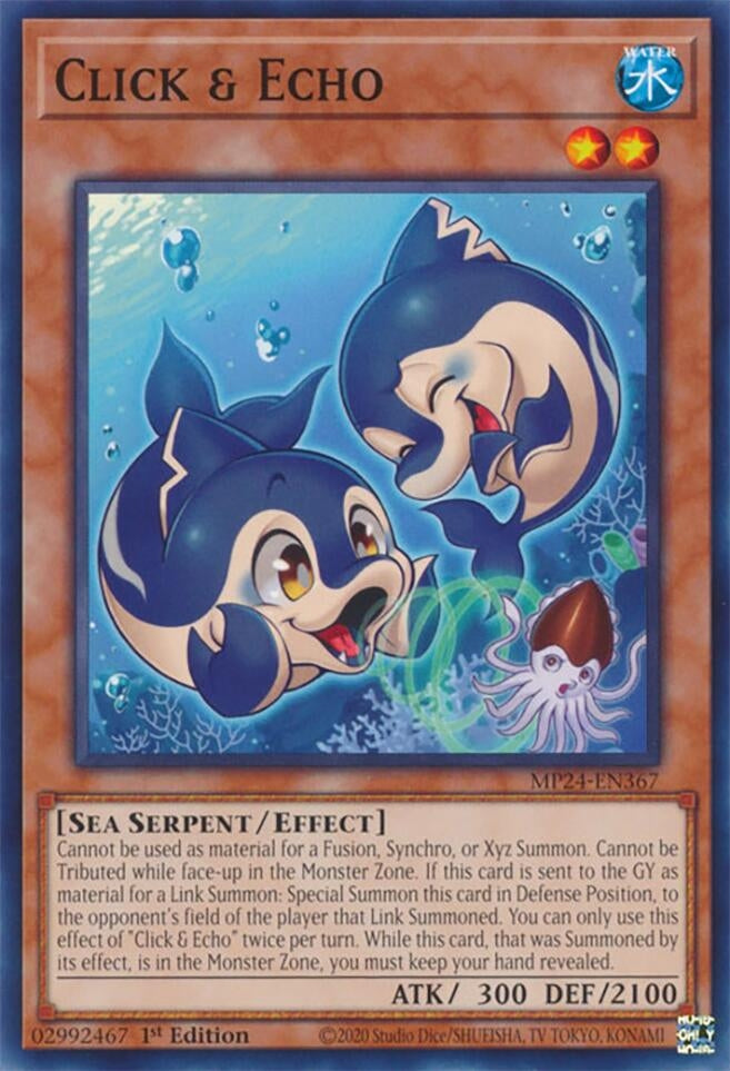 Image for Click & Echo (MP24-EN367) - YuGiOh