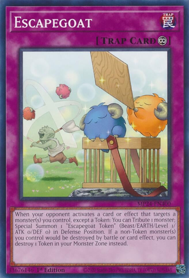 Image for Escapegoat (MP24-EN400) - YuGiOh