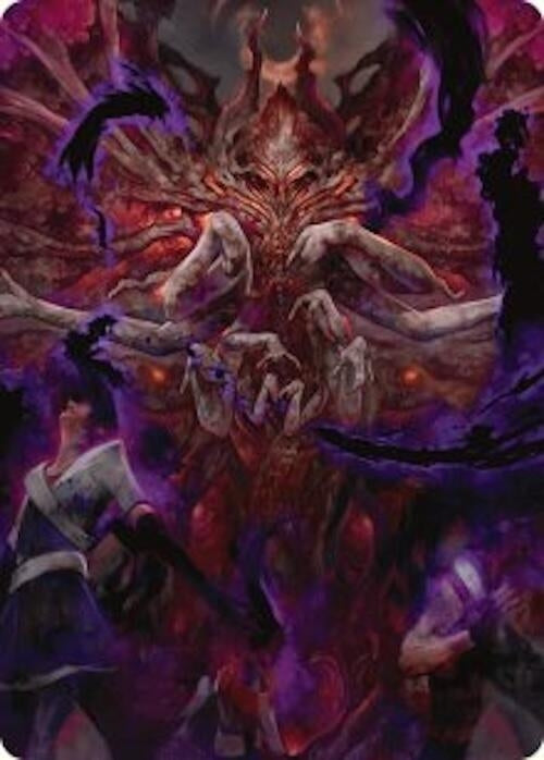 Image for Damnation Art Card (53) (Duskmourn: House of Horror) - Magic: The Gathering