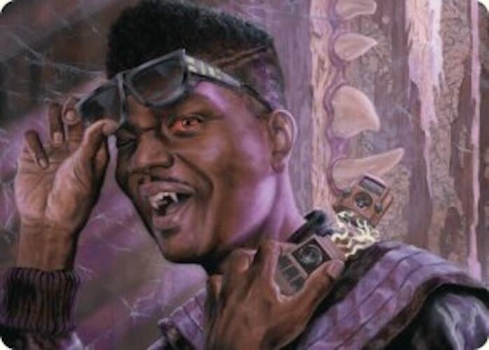 Image for Dashing Bloodsucker Art Card (6) (Duskmourn: House of Horror) - Magic: The Gathering