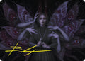 Image for Demonic Counsel Art Card (7/54) (Gold-Stamped Signature) (7) (Duskmourn: House of Horror) - Magic: The Gathering