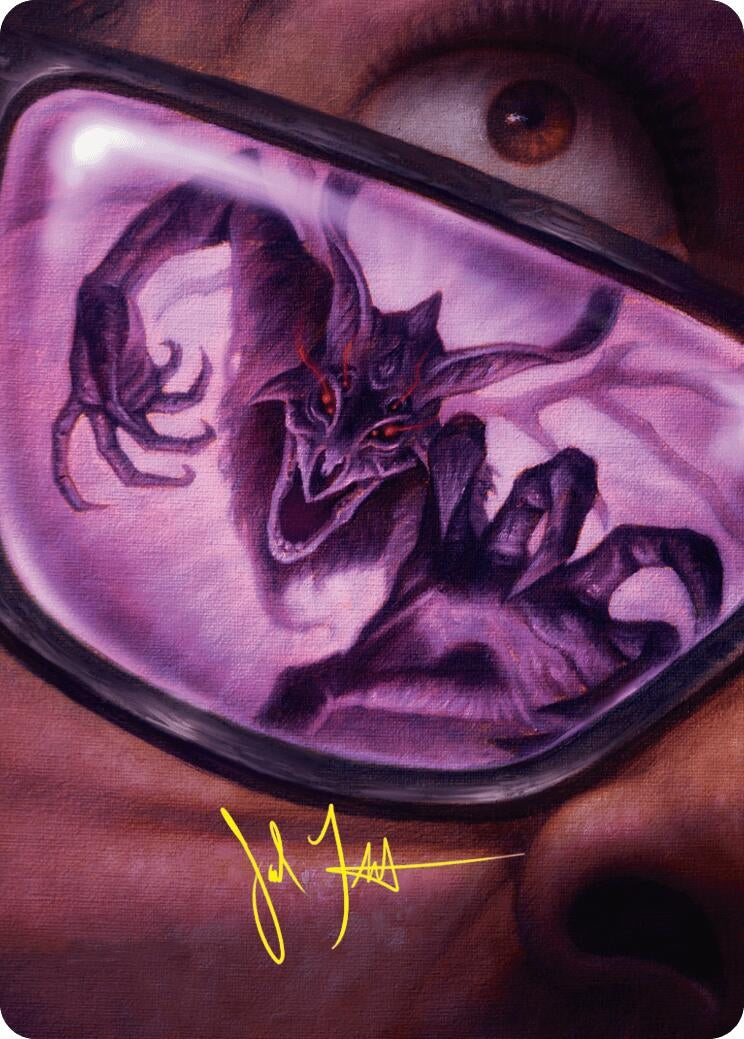 Image for Doomsday Excruciator Art Card (Gold-Stamped Signature) (38) (Duskmourn: House of Horror) - Magic: The Gathering