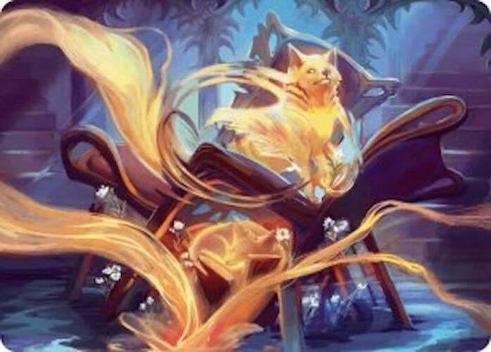 Image for Inquisitive Glimmer Art Card (17) (Duskmourn: House of Horror) - Magic: The Gathering