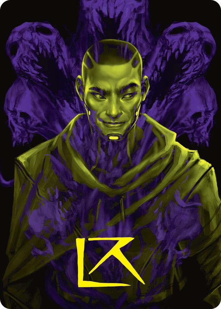 Image for Kaito, Bane of Nightmares Art Card (Gold-Stamped Signature) (42) (Duskmourn: House of Horror) - Magic: The Gathering