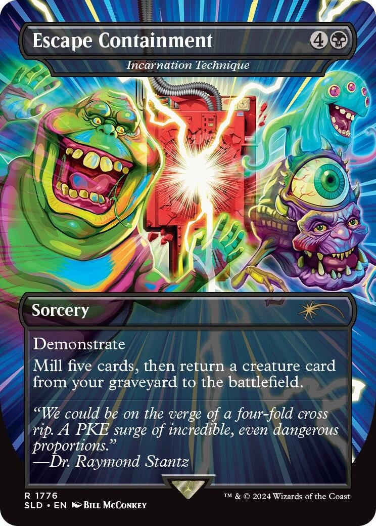 Image for Escape Containment - Incarnation Technique (1776) (Secret Lair Drop Series) - Magic: The Gathering