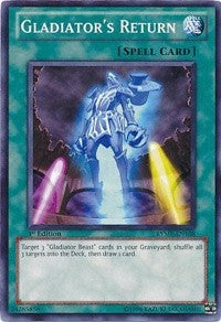 Image for Gladiator's Return (RYMP-EN108) (RYMP) - YuGiOh