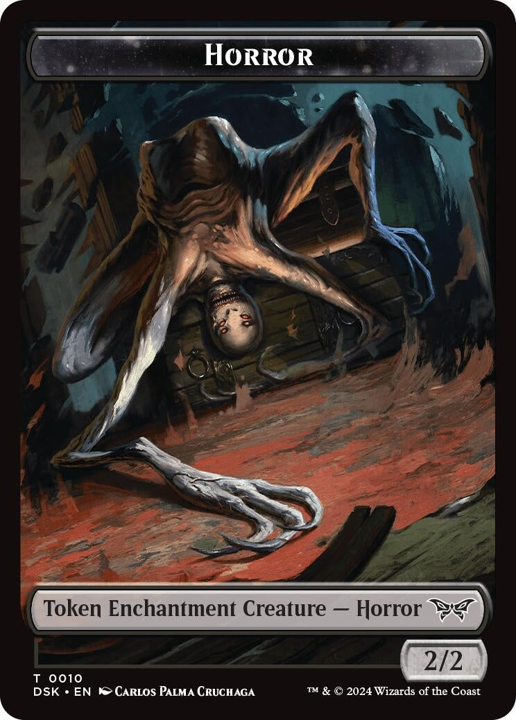 Image for Horror Token (10) (Duskmourn: House of Horror) - Magic: The Gathering