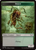 Image for Insect (0013) // Manifest Double-Sided Token (13 // 18) (Duskmourn: House of Horror) - Magic: The Gathering